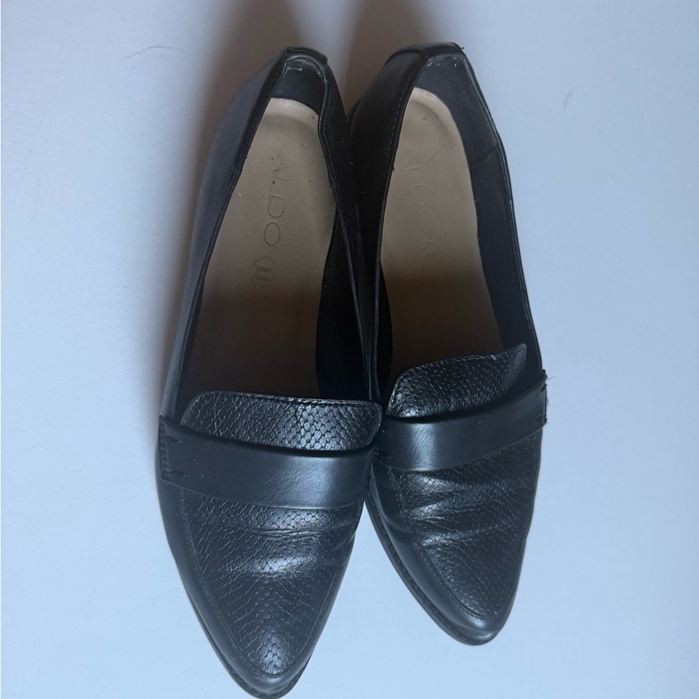ALDO Women's Beatris genuine leather‎ shoes size 8 - Picture 5 of 8